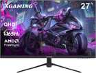27 Inch Gaming Monitor, QHD 2560X1440P,Va,165Hz, 1Ms MPRT, 100% SRGB, AMD Freesy
