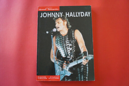 Johnny Hallyday - Grands Interpretes .Songbook Notenbuch . Piano Vocal Guitar PV - Afbeelding 1 van 5