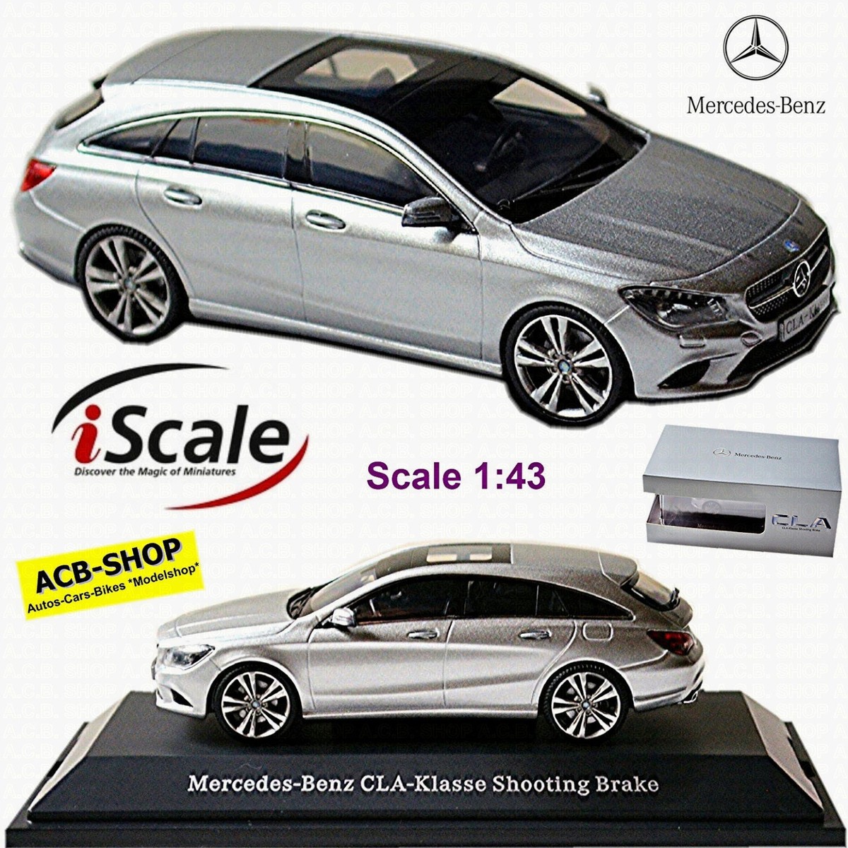 1/43 Mercedes-Benz 　CLA shooting Brake Mercedes Benz CLA-Class Shooting Brake X117 2015-19