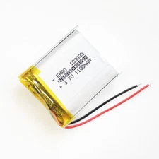 3.7v 1100mAh LiPo Li Polymer Rechargeable Battery For GPS Camera Watch 103035