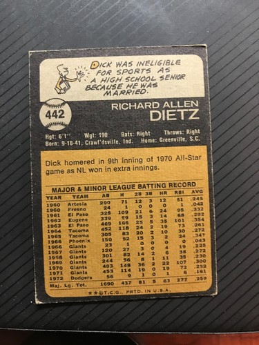 1973 Topps Baseball Cards Singles 300-660 Complete Your set You U Pick - Picture 260 of 334