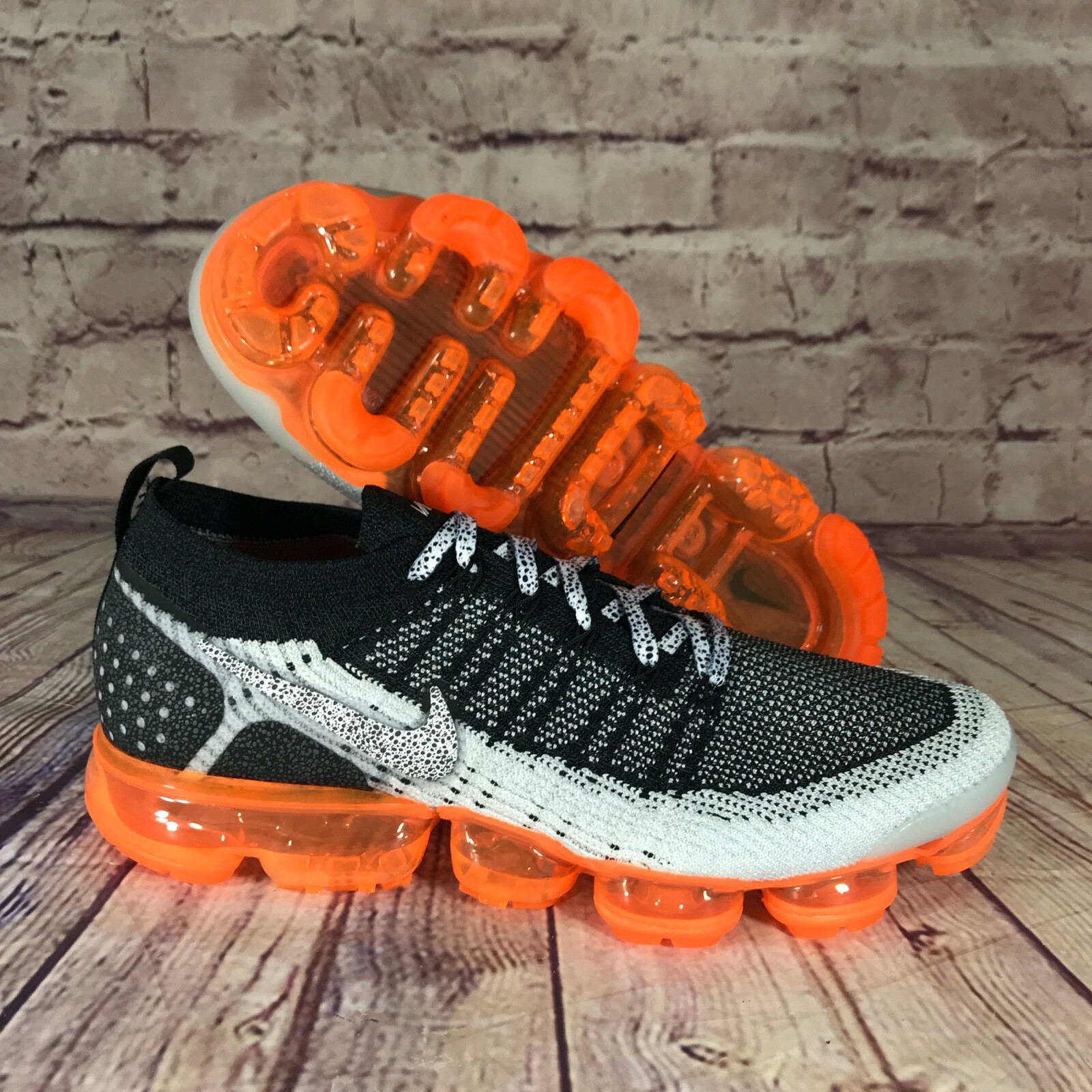 nike air vapormax flyknit 2 mens orange