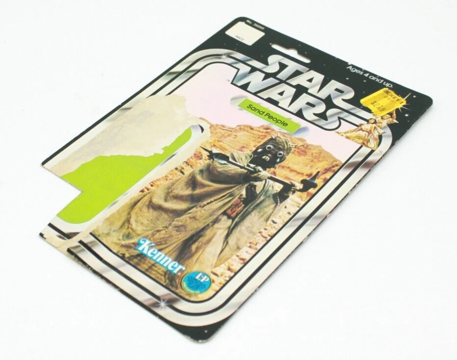 Star Wars 1977 Kenner Tusken Raider 12-Back Cardback Vintage - Bild 3 von 3