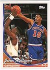 1993 Topps Basketball John Williams #248