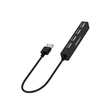 Sabrent 4 Port Portable USB 2.0 Hub 9.5" HB-MCRM