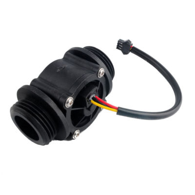DN25 G1'' Water Flow Sensor Hall Flowmeter Meter Counter 1-60L/min 1.2Mpa FS400A