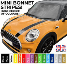 Mini Cooper F55 F56 F57 Premium Bonnet Stripes & Pinstripe OE Shape by PureMinis
