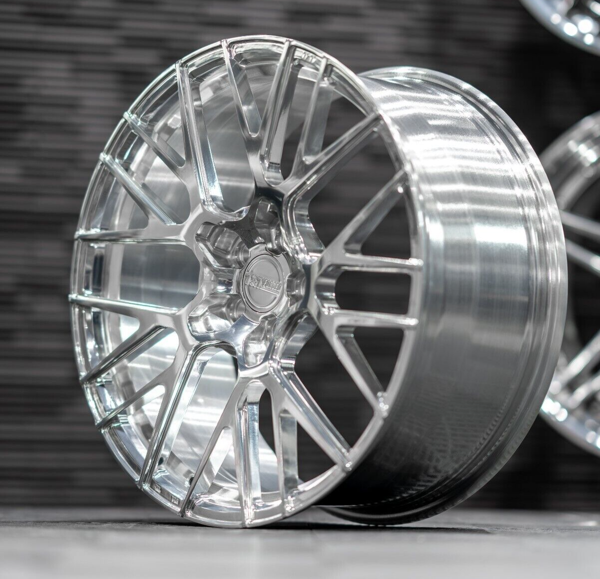 21” T&T FORGED 99-18 Matte Gray Concave Wheels Rims For Lexus 