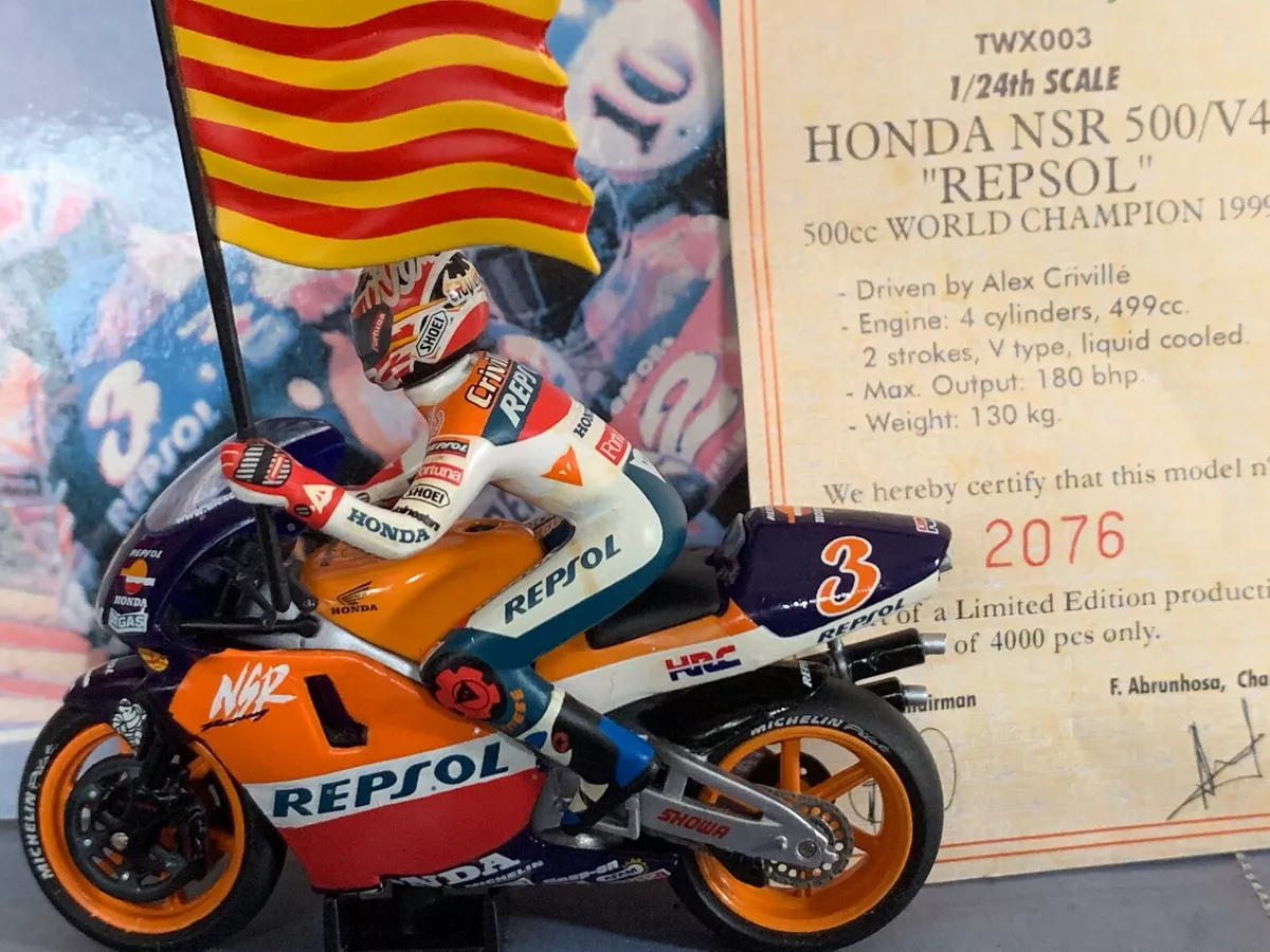 Vitesse 2 Wheels TWX003 Honda NSR 500 Repsol 1999 W C 3 A
