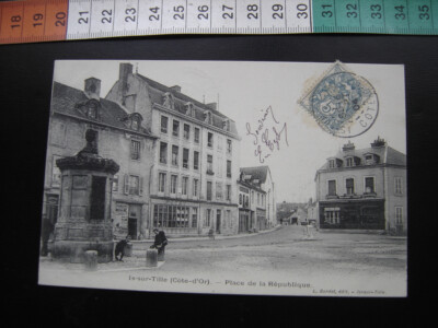 CPA 21 - CLOMOT Côte d'Or VESTIGE d'un CHÂTEAU Tour ÉGLISE SAINT MEDARD