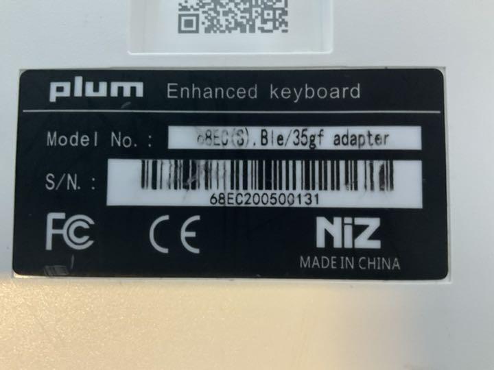 NiZ Atom68 EC Bluetooth KEYBOARD | eBay