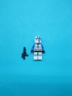 Lego Star Wars Minifigure 501st Legion Clone Trooper w/ Blaster 75004 75002!