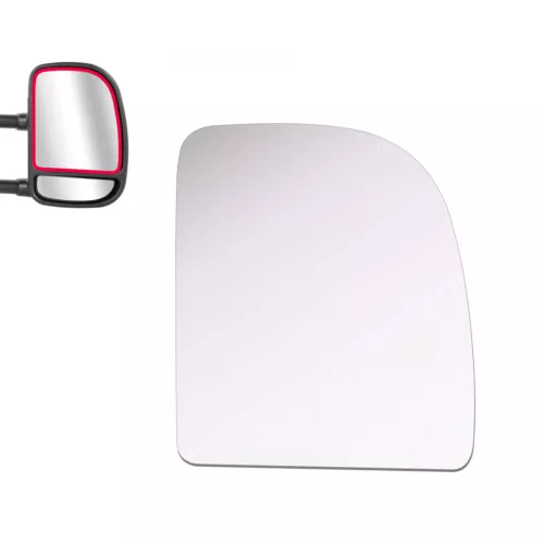 Upper Mirror Glass For 2002 2003 2004 2005 Ford F350 F450 F550 SD Right Side