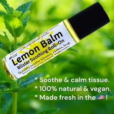 Urban ReLeaf Lemon Balm Anti-Viral Roll On Cold Sores Shingles Chicken Pox Red