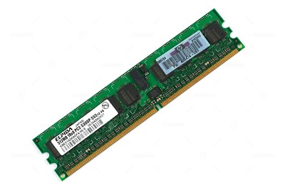405474-051 HP MEMORY 512MB 1RX8 PC2 5300P RDIMM DDR2