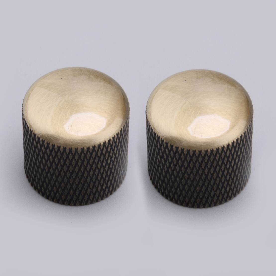 2PCS 6mm Metal Guitar Bass Dome Knobs Potentiometer Volume Control Knob