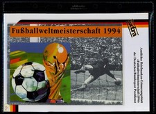 BRD EDITION "EXTRA" 1994 FUSSBALL-WM ERINNERUNGSBLATT SOCCER FOOTBALL ub21