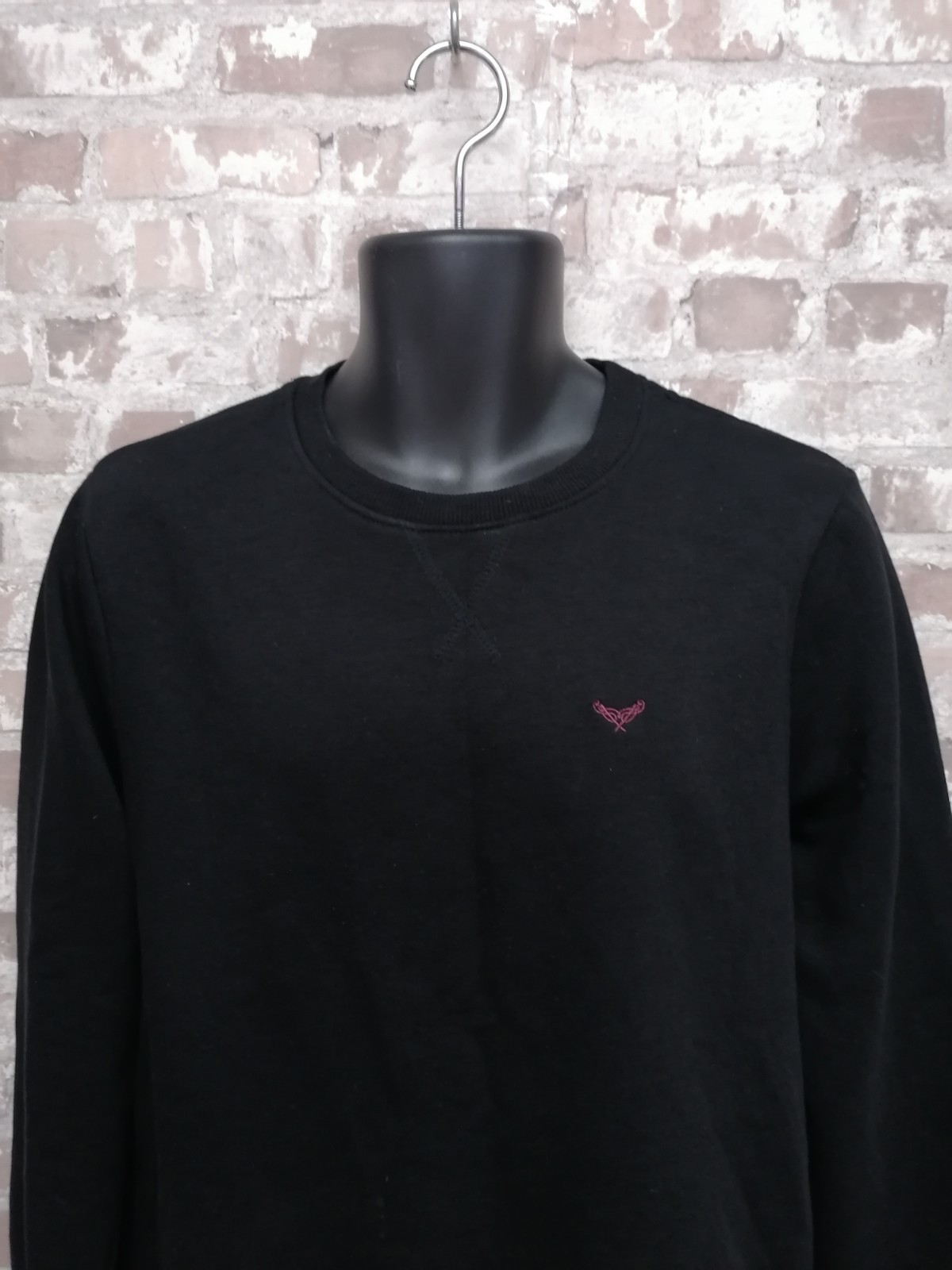 THREADBARE - SWEATSHIRT - SIZE Large - Black - image 4