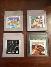 Super Mario Land Alien 3 +2 More Games Gameboy Gameboy Color Game Lot