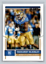 2017 Score Rookie RC #417 Takkarist McKinley UCLA Bruins Football Card