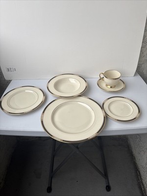 Lenox Hancock Presidential Collection 6pc Plate Serving Set New with Box