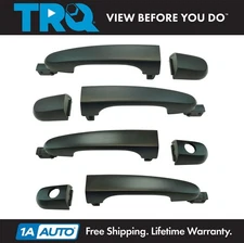 TRQ Exterior Door Handle 4 Piece Kit LH RH Front & Rear Finish for Kia Sportage