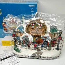 Carole Towne Reep's Place Restaurant & Pub LED w/Lights & Music, w/Box See Video