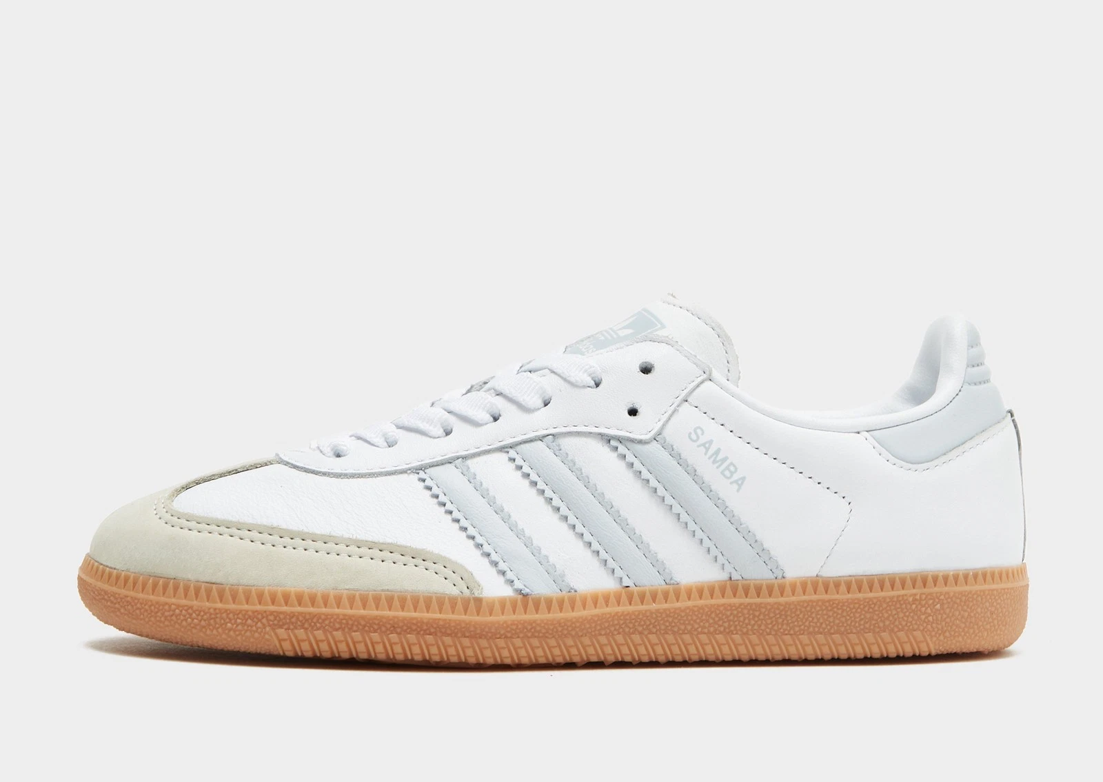 Adidas Originals Samba OG ® ( Women Sizes UK 6 & 6.5 ) Cloud White / Halo Blue