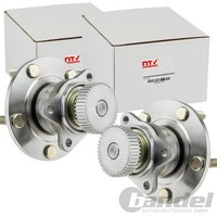 2X NTY RADLAGER-SATZ Hinten Beidseitig Passend FÜR Mitsubishi Eclipse