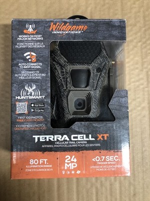 Wildgame Innovations Terra Cell XT 24MP Cellular Dual Network Trail Camera New