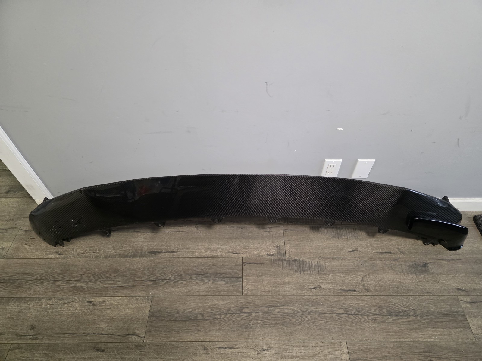 ASTON MARTIN DBX 707 DBX707 FRONT BUMPER SPLITTER CARBON FIBER OEM py83-218b45