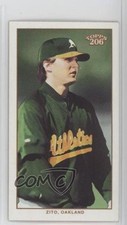 2002 Topps 206 Mini Black Polar Bear Back Barry Zito (Green Jacket) #244 1q9
