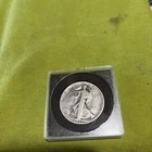 1935 walking liberty half dollar coin silver with case nice coin