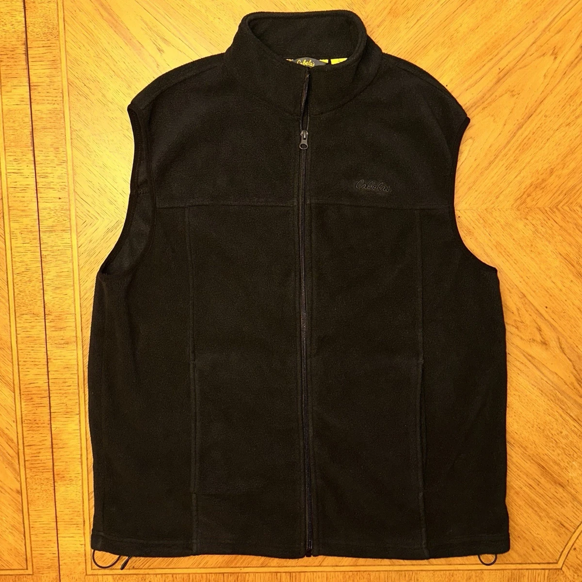 Gilet De Pêche Vintage Cabela's Homme 3XL – Marron, Coton Maille, Tonnes De Poches, Beige
