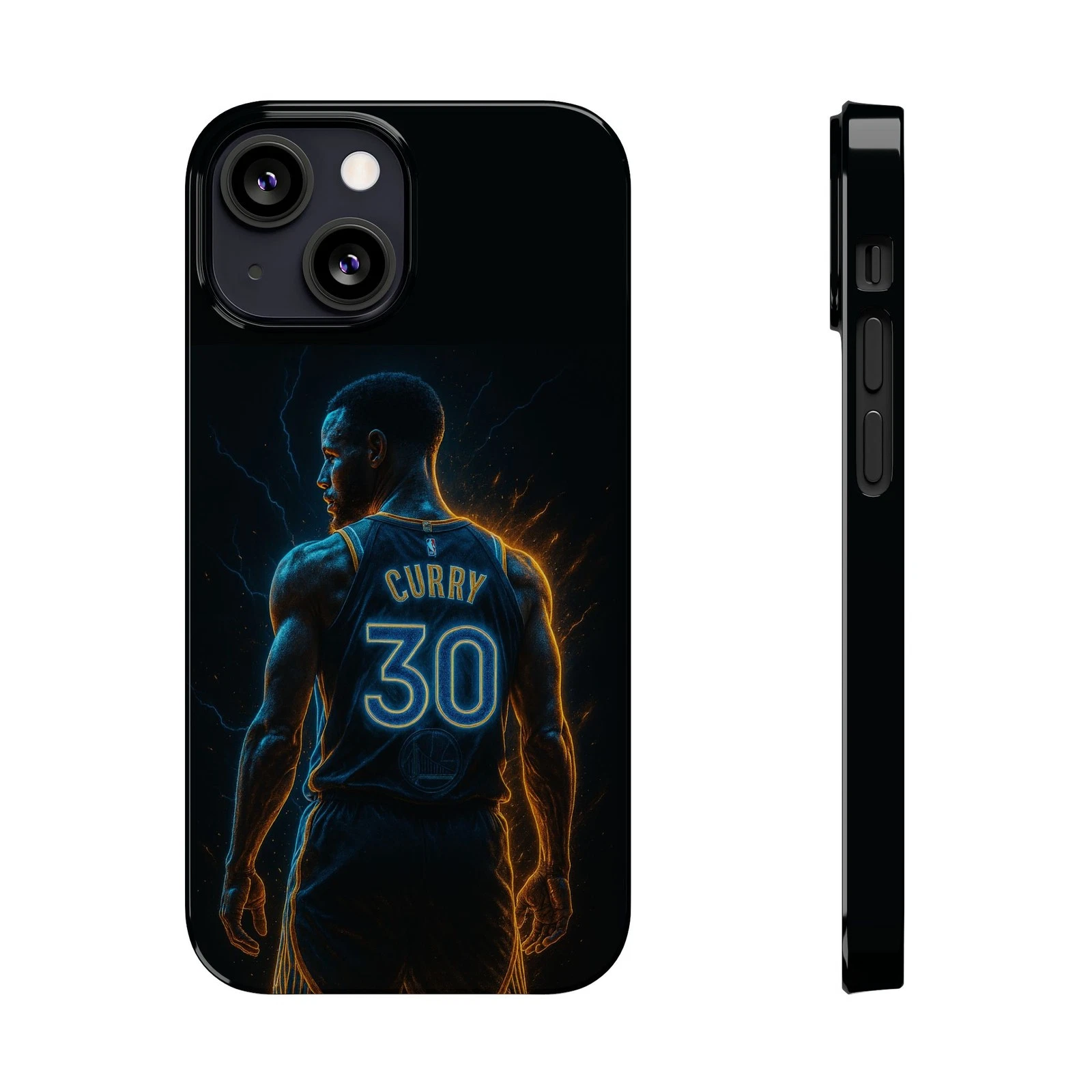 Stephen Curry Basketball iPhone Case, NBA Mobile Cover, Golden State Warriors