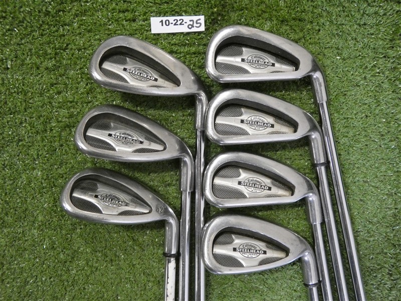 Callaway Steelhead X-14 Pro Series Irons 5-P A Rifle Stiff Steel