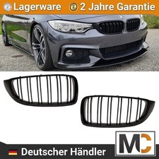 Frontgrill f�r BMW 4er F32 F33 F36 F83 passend Kit Schwarz Glanz Doppelsteg