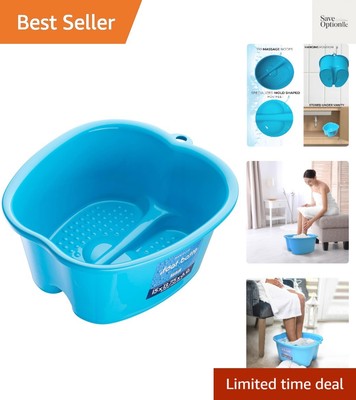 Extra Large Blue Foot Bath Soaking Tub - The Ultimate Foot relaxation Solution