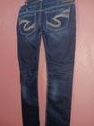 Silver Jeans Co Berkley 31x32 Dark Wash Straight Leg Embroidered Pocket Low Rise — photo 3