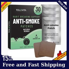 TOLEVITA Anti- Smoke Herbal Patches Transparent 7 mg  Quit Smoking Patches t...
