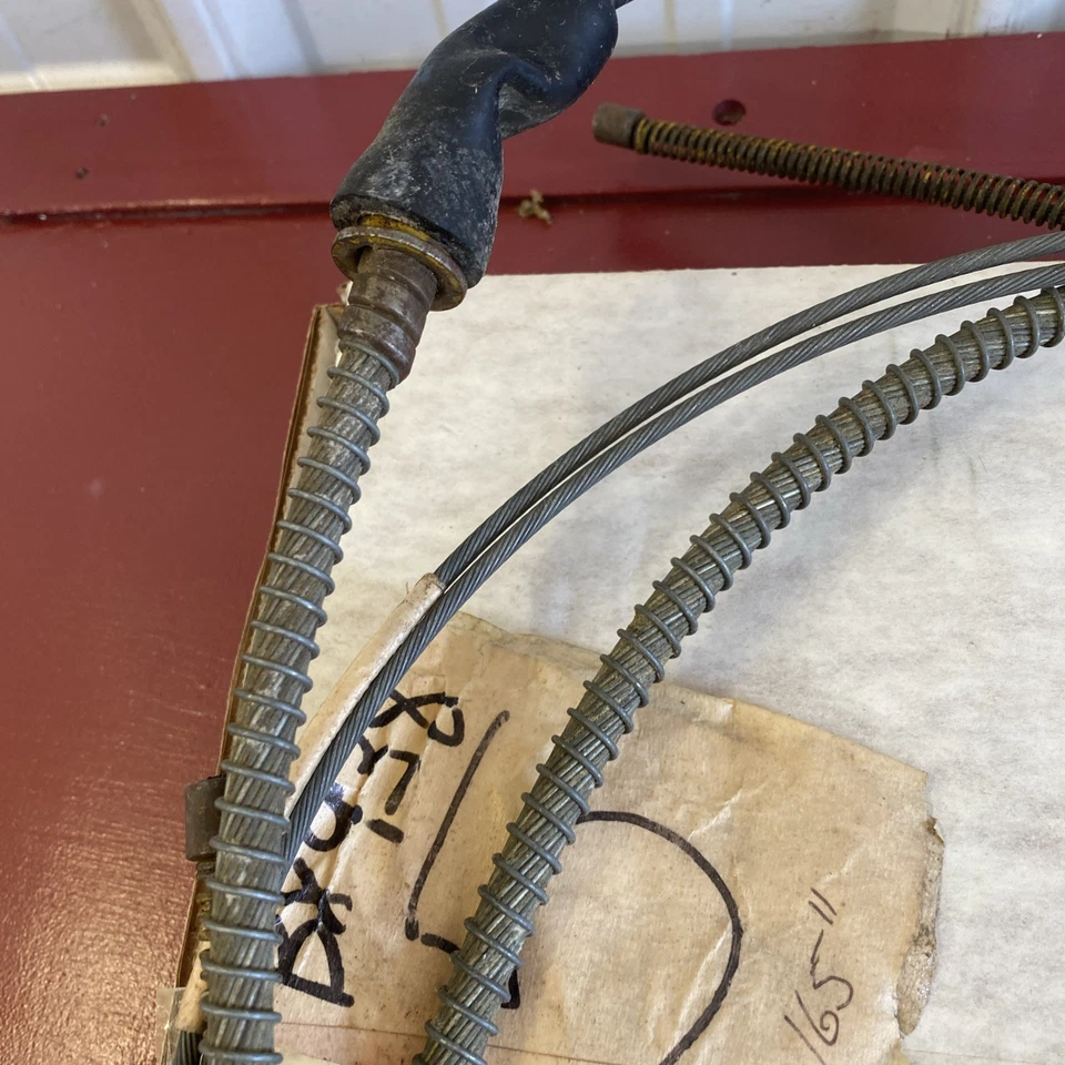 "Cable de freno trasero Pontiac 1954 BX938 165"" CABLE 301/2"" CONDUCTO" Foto 4 de 4