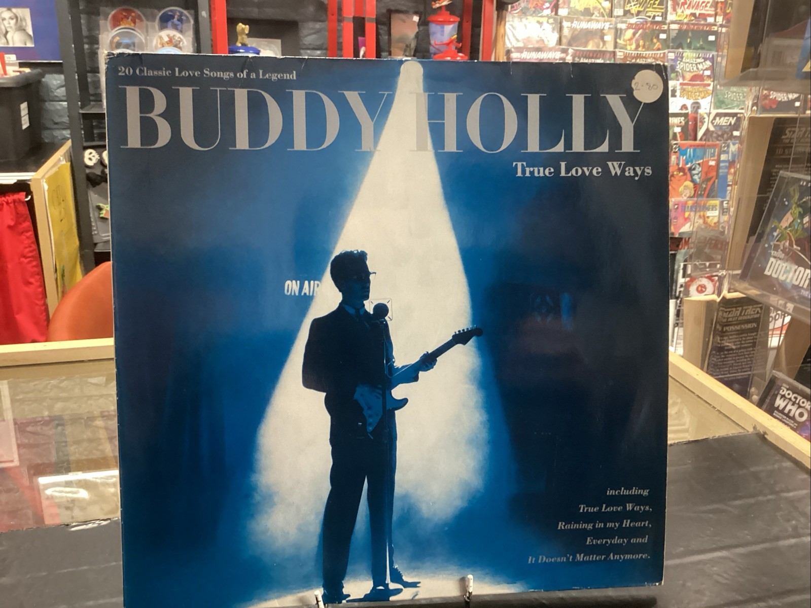 Buddy Holly Vinyl Album True love ways-20 classic love songs