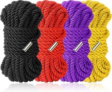 Silk cord, 32 feet approx. 9.75 meters 8mm soft rope