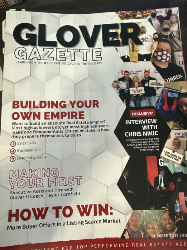 Glover Gazette Magazine Summer 2021 Volume Number 28 
