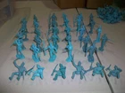 34 SHAKO  HAT MEXICAN SOLDIERS FROM MARX TOYS ALAMO AND ZORRO  PLAYSETS