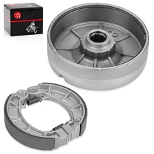 Rear Brake Drum Hub & Shoes for Honda Foreman 450 Rancher 350 400 43620-HN5-M00