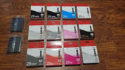 Lot of 14 OEM Canon PGI-29 Lucia Ink Cartridges for PIXMA PRO-1 Photo Printer