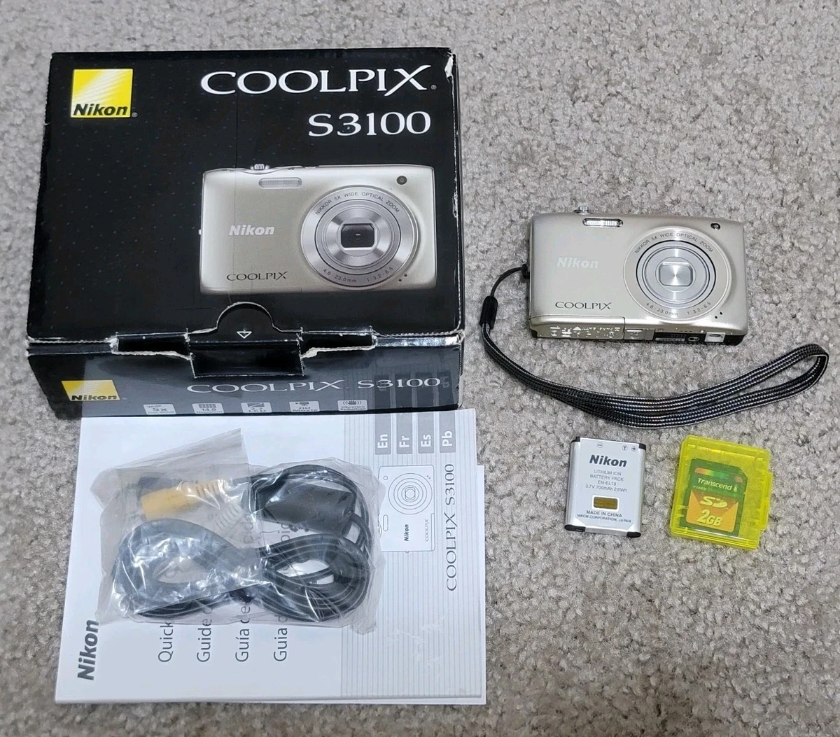 Nikon COOLPIX Nikon Coolpix S3100 Digital Cameras for sale | eBay