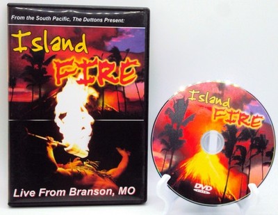 ISLAND FIRE South Pacific Show Live From Branson, MO DVD Fire Knife Dance
