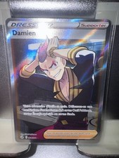 Carte Pokemon DAMIEN 264/264 Full Art FA Epée et Bouclier 8 EB08 FR NEUF